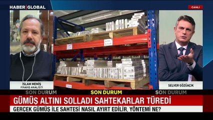 Sahte gümüş nasıl anlaşılır? İslam Memiş anlattı