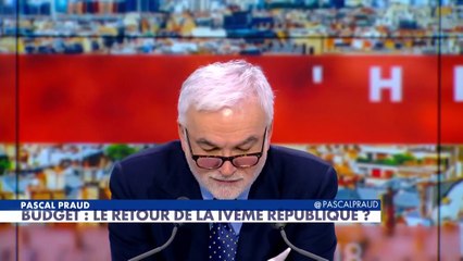 Édito Pascal Praud - Le vote sur le projet de loi de financement de la Sécurité sociale