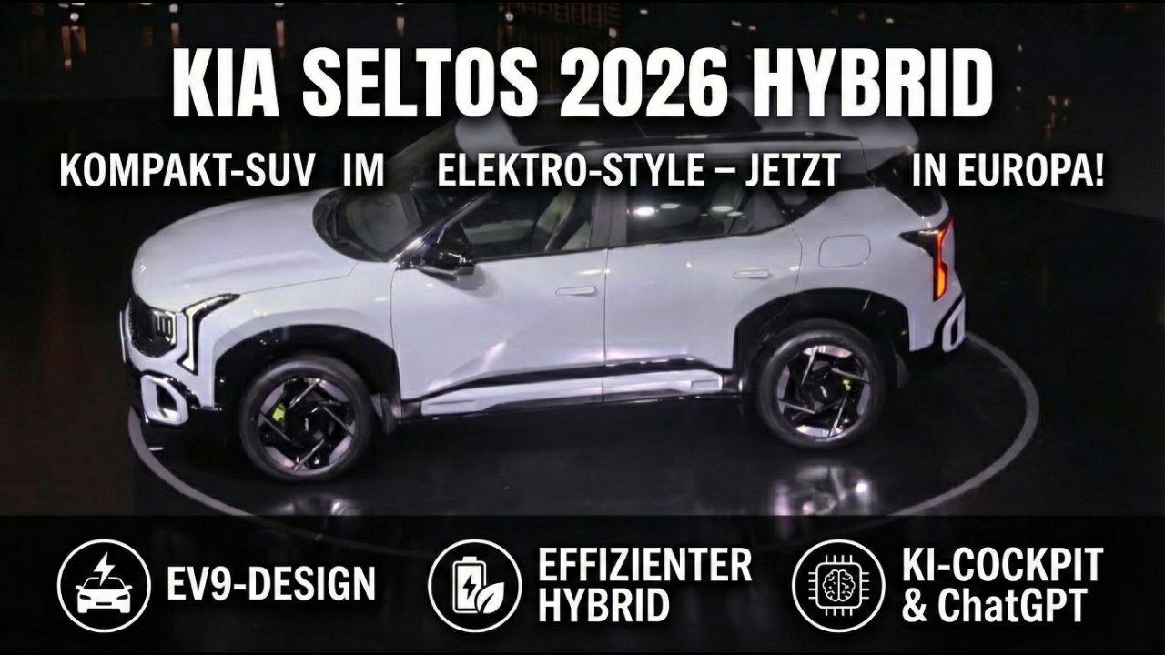 Kia Seltos 2026: Hybrid-SUV kommt endlich nach Europa!