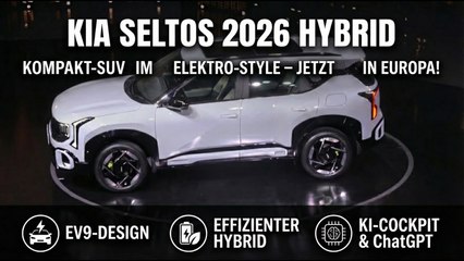 Kia Seltos 2026: Hybrid-SUV kommt endlich nach Europa!