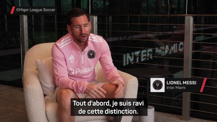 MVP de MLS pour la 2ème saison de suite, Messi remercie ses coéquipiers