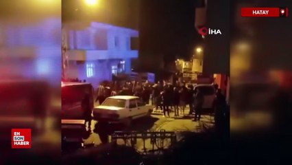 Hatay’da iki aile arasındaki kavgada evler ateşe verildi