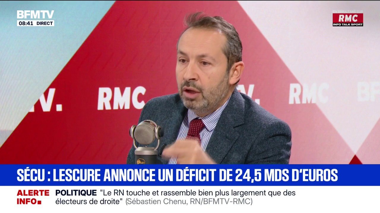 Vote du budget de la Sécurité sociale: pour Sébastien Chenu (RN), "les LR (sont) complices du PS (qui sont) complices de la macronie"