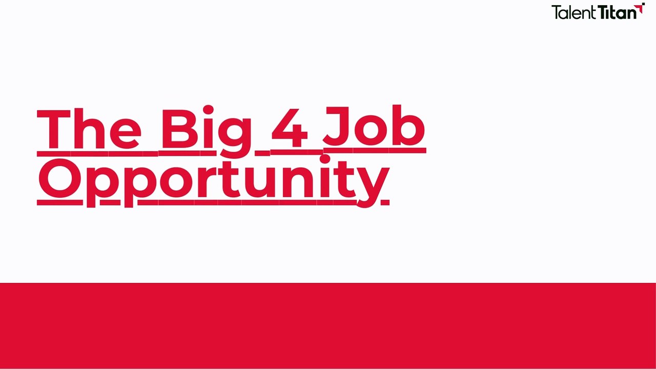 BIG 4 HIRING DRIVE WITH TALENT TITAN