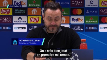 De Zerbi : "Inconsciemment, il y avait un peu de peur"