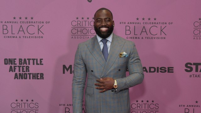 Shamier Anderson attends the red carpet at the 8th annual celebration of Black Cinema & Television