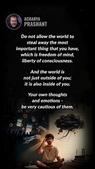 Freedom of Mind __ Acharya Prashant