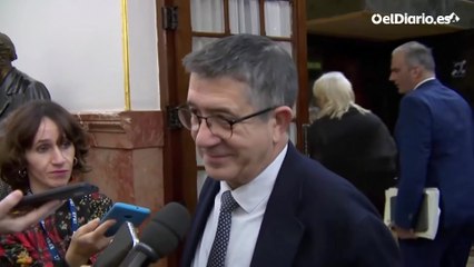 Patxi López, sobre la condena al ex fiscal general: "La sentencia no hay por donde cogerla"
