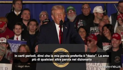 Usa, Trump: "dazi" è la mia parola preferita, incassiamo miliardi