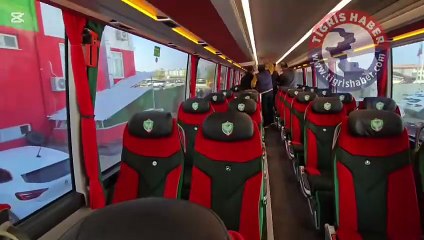 Amedspor’un 22 milyon TL’lik yeni lüks takım otobüsü tanıtıldı