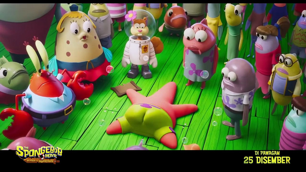 The SpongeBob Movie: Search For SquarePants | Tv Spot: Today Squish