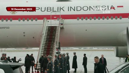 Detik-Detik Presiden Prabowo Tiba di Moskow Jelang Bertemu Presiden Rusia Vladimir Putin