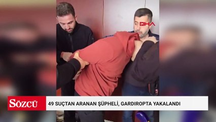 49 suçtan aranan şüpheli, gardıropta yakalandı