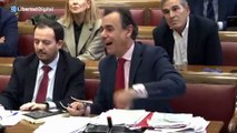 Tezanos monta un circo en el Senado y acaba en bronca ante las preguntas del PP