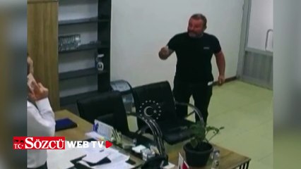 Kendini yakıp hayatına son veren vatandaşın belediyedeki görüntüleri ortaya çıktı