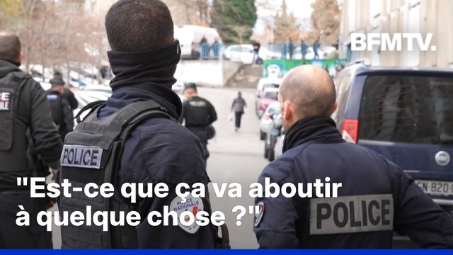 Marseille: au cœur d'une opération anti-stupéfiants XXL