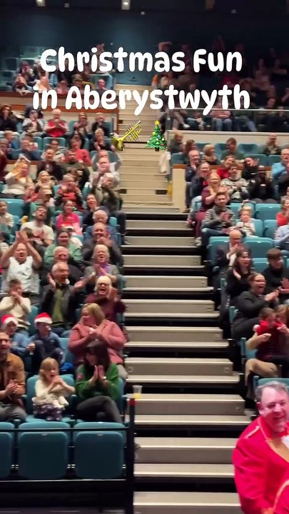 Aberystwyth audiences loved the Cory Band's 'Wallace and Gromit' live concerts