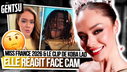 MISS FRANCE RÉAGIT à son clip AVEC KOBA LAD 🎬
