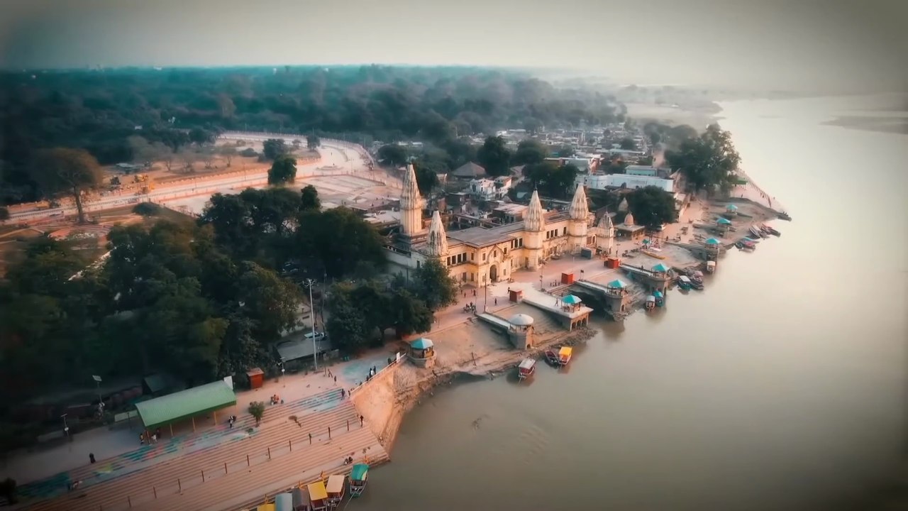SHREE RAM JANMABHUMI AYODHYA | Drone View | Ayodhya Complete Drone TOUR 2025