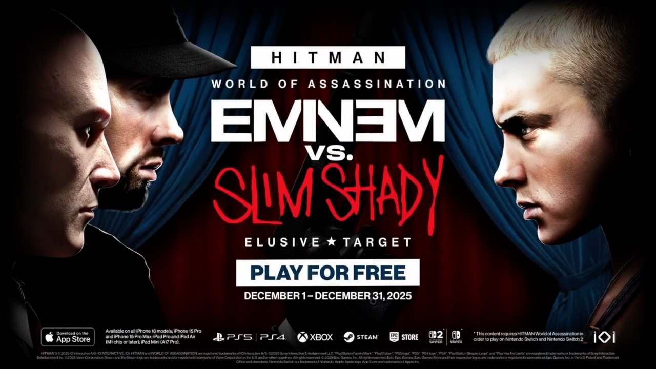 Hitman World of Assassination Eminem vs. Slim Shady Elusive Target