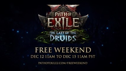 Path of Exile 2 The Last of the Druids Official Announcement Teaser Trailer