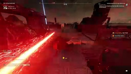 Helldivers 2 - Clip con la Maxigun M-1000