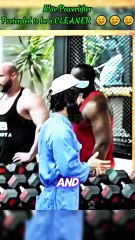 Elite Powerlifter Pretended to be a CLEANER #trolllife #funny #gym