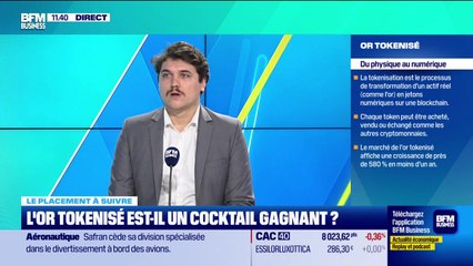 Le placement à suivre : L'or tokenisé est-il un cocktail gagnant ? - 10/12