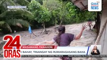 2 bahay, tinangay ng rumaragasang baha | 24 Oras