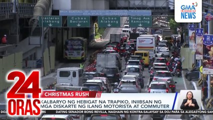 Kalbaryo ng hebigat na trapiko, iniibsan ng mga diskarte ng ilang motorista at commuter | 24 Oras