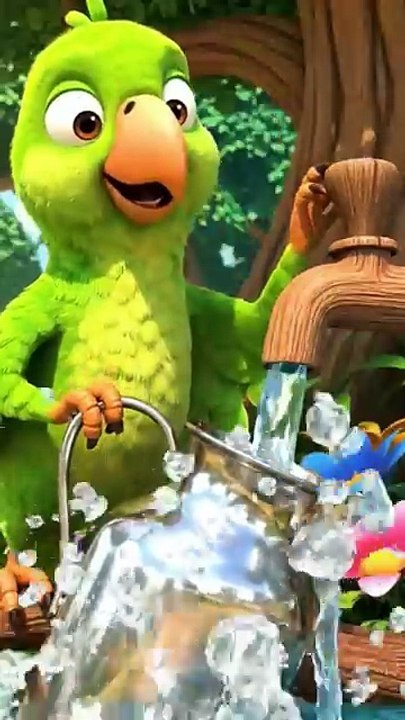 the parrot is cooking😱🦜#short_ #viral_ #ai_ #tre