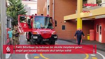 Fatih'te doğal gaz kaçağı! Okul tahliye edildi