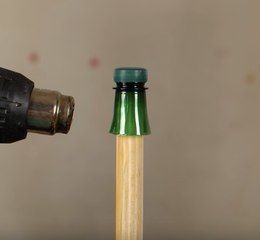 Plastic bottle lid used  can be really strong 💪🏻#5MinuteBeat