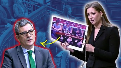 Ester Muñoz restriega en la cara de Bolaños los corruptos y presuntos acosadores del PSOE: «Son los hombres de Sánchez»