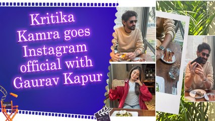 Kritika Kamra goes public with beau Gaurav Kapur, shares cozy breakfast date pics