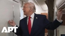 Awkward Air Force One Slip: Trump Dodges Toilet Door Seconds After Boasting About the Plane | APT