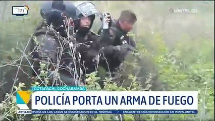 Video evidencia que comunarios amenazaron a un grupo de policías en medio del desbloqueo en Cotapachi