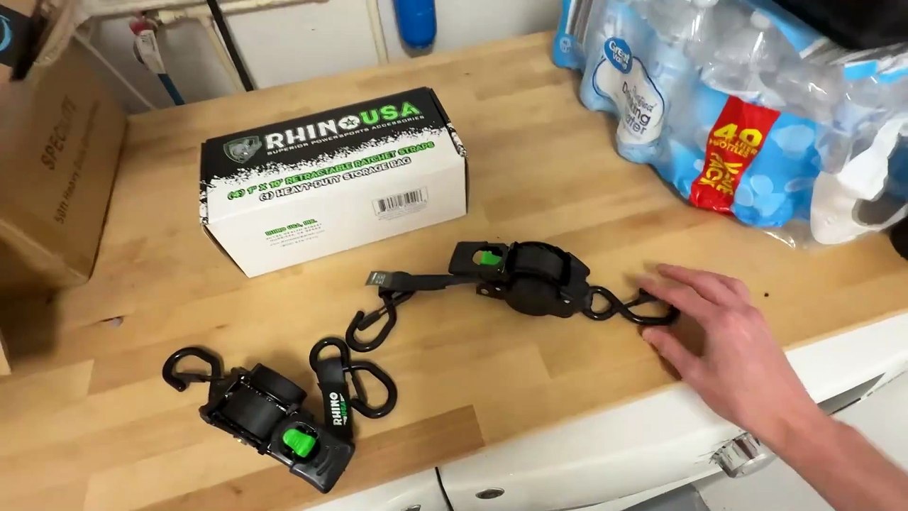 best self-locking and retractable ratchet tie-down straps for trucks, cargo trailers, and motorcycles. full review!