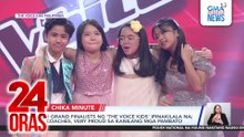 4 grand finalists ng 'The Voice Kids' ipinakilala na; coaches, very proud sa kanilang mga pambato | 24 Oras
