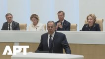 “We Don’t Want War, But We’re Ready”: Lavrov Says “Prepared” to Any Hostile EU Actions in Ukraine