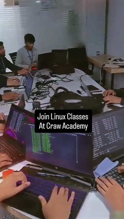 Join Linux Class at CRaw Security _ Cyber Security Diploma Course in Delhi _ Ethical Hacking