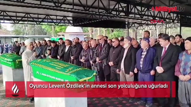 Levent Özdilek'in acı günü! Annesini son yolculuğuna uğurladı