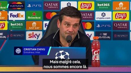 « Nous devons mieux faire, mais nous sommes encore là » : Christian Chivu (Inter) optimiste pour la suite de la saison - Foot - Ligue des champions - Inter Milan