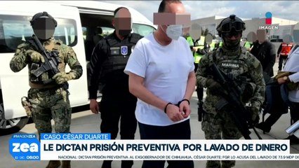 Dictan prisión preventiva para César Duarte por lavado de dinero