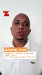 Jonathan Rivière - Candidat aux élections Municipales à Saint-Pierre - Liste "Rassemblement Saint-Pierrois"