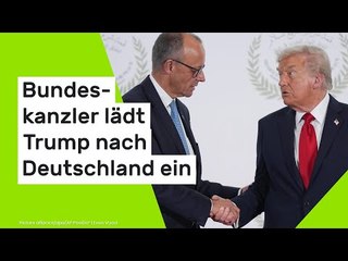 Donald Trump: Bundeskanzler lädt Trump nach Deutschland ein - Besuch in Heimatdorf geplant