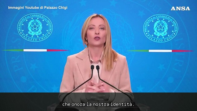 Cucina italiana patrimonio Unesco, Meloni: Risultato che ci inorgoglisce