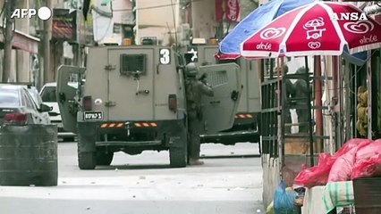 Cisgiordania, l'Esercito israeliano continua le operazioni: feriti due palestinesi