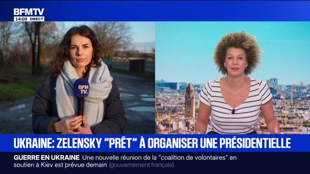 Ukraine: Volodymyr Zelensky se dit prêt à organiser une présidentielle si la sécurité est garantie
