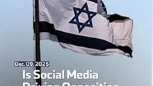 Is Social Media Driving Opposition to Israel?